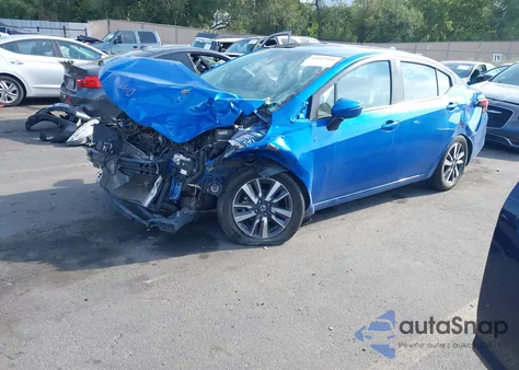 2021 Nissan Versa Sv Xtronic Cvt from USA, damaged, VIN 3N1CN8EV2ML884519